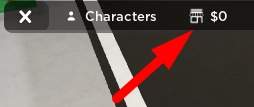 Locate the Shop Button